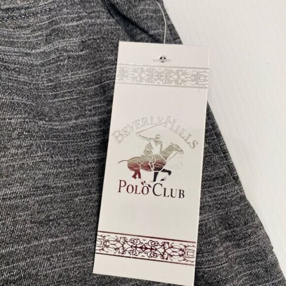 Beverly Hills Polo Club Women Small Gray Color Jogger Capri Pants Pockets Drawst - Picture 5 of 13